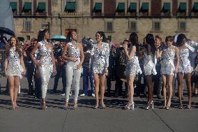 Guinness Record For Mariachis And Miss Universes At The Zócalo In Mexico City