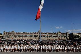 Guinness Record For Mariachis And Miss Universes At The Zócalo In Mexico City