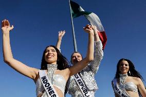 Guinness Record For Mariachis And Miss Universes At The Zócalo In Mexico City