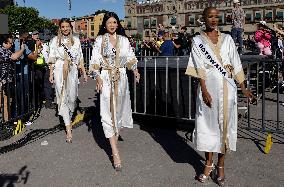 Guinness Record For Mariachis And Miss Universes At The Zócalo In Mexico City