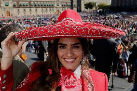 Guinness Record For Mariachis And Miss Universes At The Zócalo In Mexico City