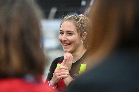 Youngest sailor Violette Dorange at the start of Vendée Globe -  Les Sables-d'Olonne