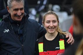 Youngest sailor Violette Dorange at the start of Vendée Globe -  Les Sables-d'Olonne