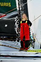 Youngest sailor Violette Dorange at the start of Vendée Globe -  Les Sables-d'Olonne