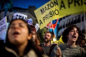 Thousands Protest Over Handling Of Flood Disaster - Madrid