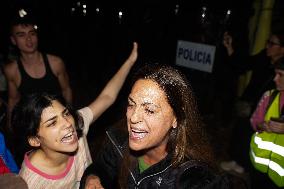 Thousands Protest Over Handling Of Flood Disaster - Valencia