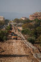 Floods Cleanup Efforts Continue - Spain