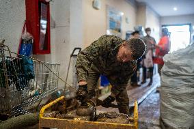 Floods Cleanup Efforts Continue - Spain