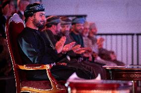 Oman's Crown Prince Attends Military Music Festival - Muscat