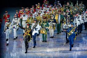 Oman's Crown Prince Attends Military Music Festival - Muscat