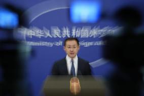 Chinese Foreign Ministry spokesman