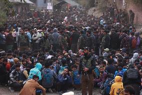 Thousands Gather In Baramulla For Army Recruitment Rally