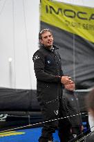 Charlie Dalin at the start of the 2024-2025 Vendée Globe -  Les Sables-d'Olonne