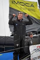 Charlie Dalin at the start of the 2024-2025 Vendée Globe -  Les Sables-d'Olonne