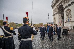 Ceremony fo 106th anniversary of November 11, 1918 Armistice - Paris