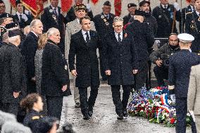 106th anniversary of the Armistice - Paris