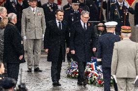 106th anniversary of the Armistice - Paris