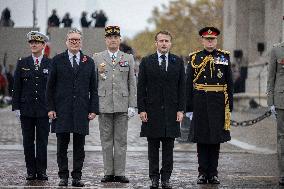 Ceremony fo 106th anniversary of November 11, 1918 Armistice - Paris