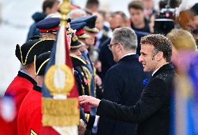 Commemoration of 106th anniversary of 1918 Armistice on November 11th - Paris