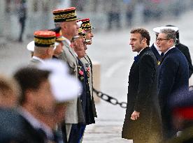 Commemoration of 106th anniversary of 1918 Armistice on November 11th - Paris