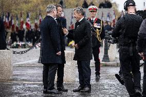 Ceremony fo 106th anniversary of November 11, 1918 Armistice - Paris