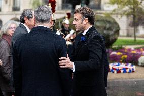 106th anniversary of the Armistice - Paris