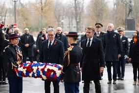 106th anniversary of the Armistice - Paris