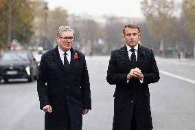 106th anniversary of the Armistice - Paris