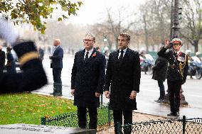 106th anniversary of the Armistice - Paris