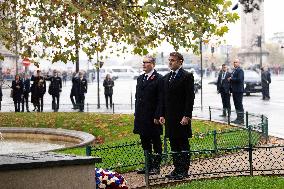 106th anniversary of the Armistice - Paris