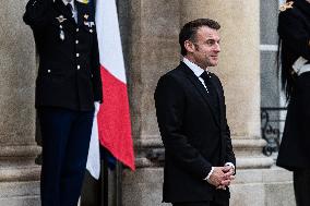 Macron Receives British PM Starmer To Mark Armistice 1918