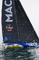 Charlie Dalin leader of the Vendee Globe after one day