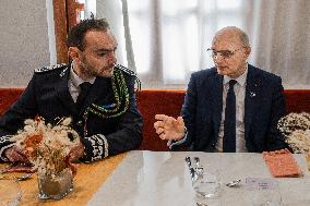 Bruno Retailleau and Didier Migaud press conference in Marseille