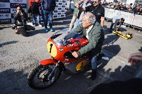 The Champions Charity Race Legend At MotoLive During The 110th Edition Of EICMA Milan Motorcycle Show At Rho Fiera Milano In Mil