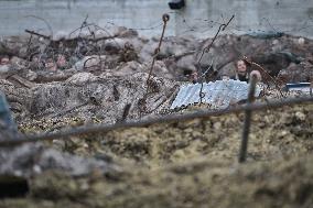 Armistice Day at the Great War Museum trench in Meaux FA