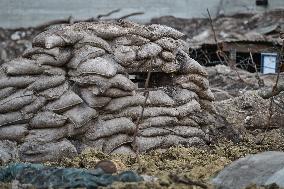 Armistice Day at the Great War Museum trench in Meaux FA