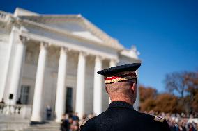 President Biden Visits Arlington Cemetery on Veterans Day