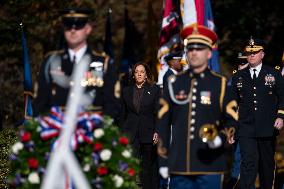 President Biden Visits Arlington Cemetery on Veterans Day