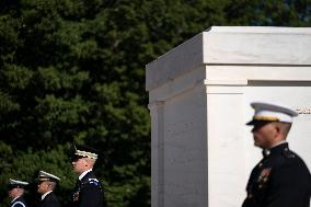 President Biden Visits Arlington Cemetery on Veterans Day