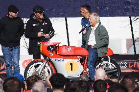 The Champions Charity Race Legend At MotoLive During The 110th Edition Of EICMA Milan Motorcycle Show At Rho Fiera Milano In Mil