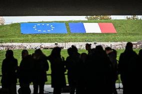 Armistice Day at the Great War Museum trench in Meaux FA