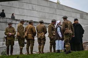 Armistice Day at the Great War Museum trench in Meaux FA