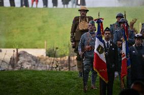 Armistice Day at the Great War Museum trench in Meaux FA