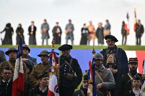 Armistice Day at the Great War Museum trench in Meaux FA