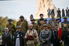 Armistice Day at the Great War Museum trench in Meaux FA