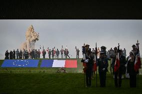 Armistice Day at the Great War Museum trench in Meaux FA