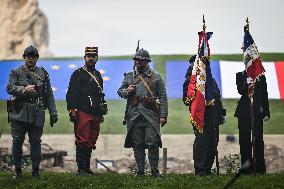 Armistice Day at the Great War Museum trench in Meaux FA