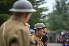 Armistice Day at the Great War Museum trench in Meaux FA