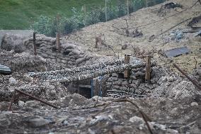 Armistice Day at the Great War Museum trench in Meaux FA