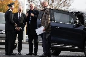 Michel Barnier visits WW1 Museum in Meaux - France